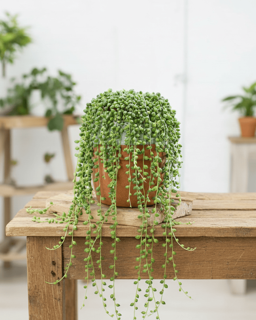 Senecio rowleyanus 'String of Pearls' | Trailing Succulent