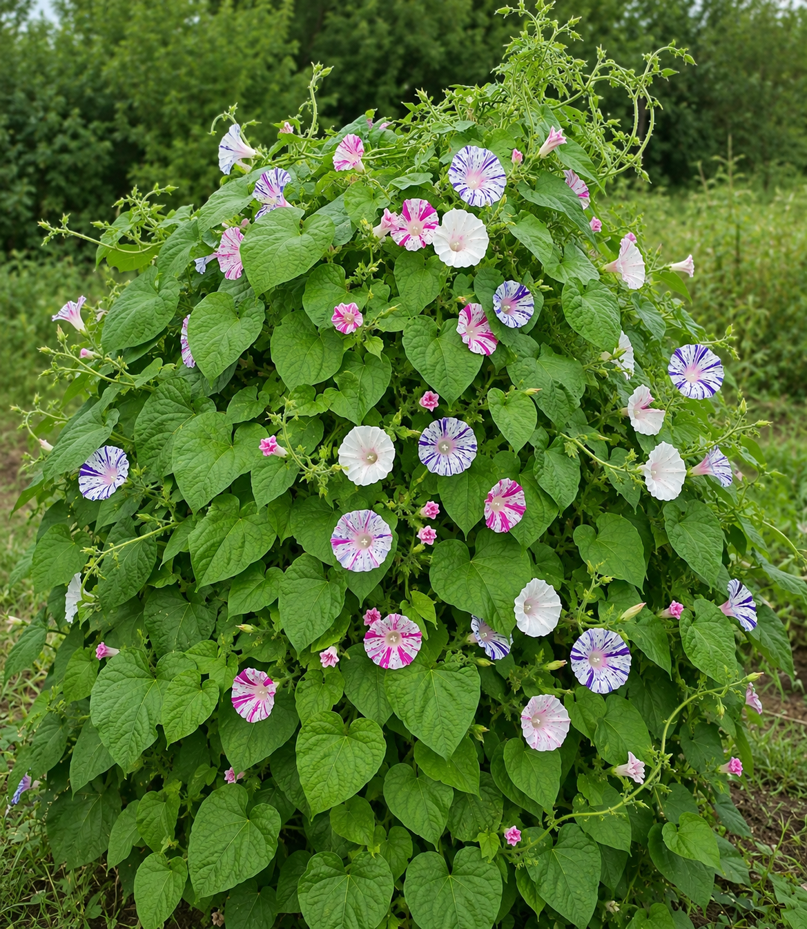 Ipomoea 'Carnivale di Venezia' | Morning Glory | Annie's Annie's Annuals Annie's Annuals and Perennials