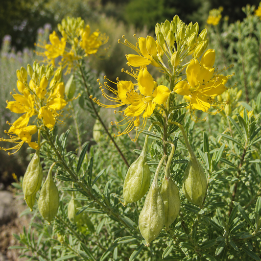Cleomella arborea Bladderpod Native Shrub | Annie