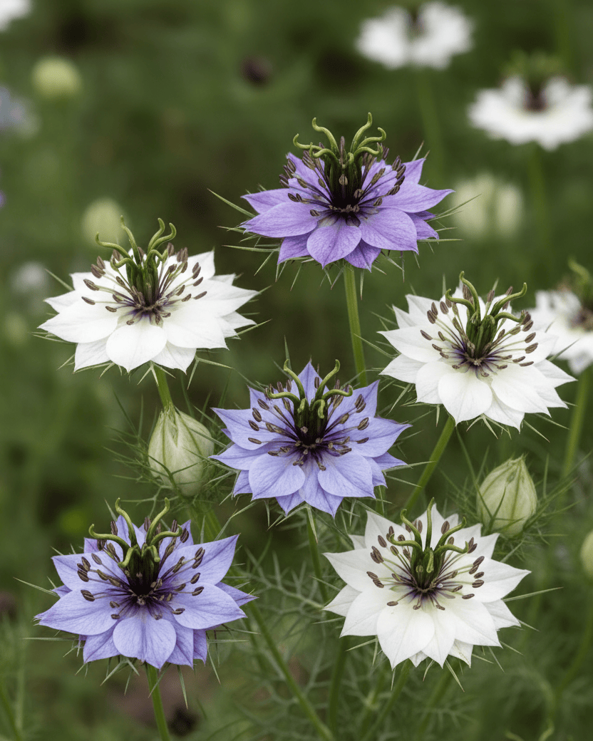 Nigella hispanica 'Alabaster' | White Love-in-a-Mist | Annie's Annuals Annie's Annuals Annie's Annuals and Perennials