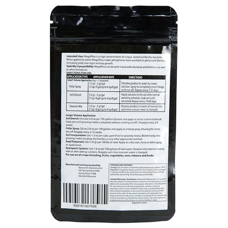 Blacksmith BioScience MegaPhos (2 oz) Fertilizer Annie's Annuals and Perennials