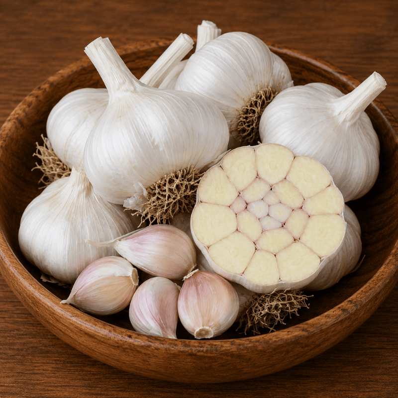 Organic Western Rose Garlic for Planting | Annie's Annuals Garlic Grow Organic and Perennials