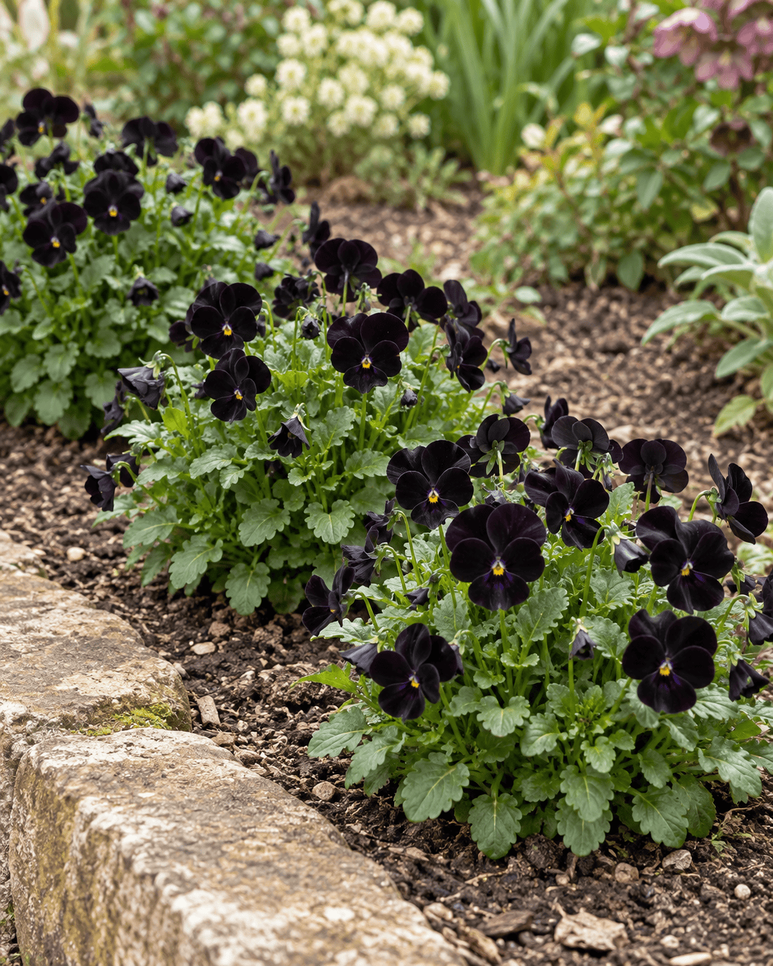 Viola 'Penny Black' | Black Viola | Annie's Annuals Annie's Annuals Annie's Annuals and Perennials