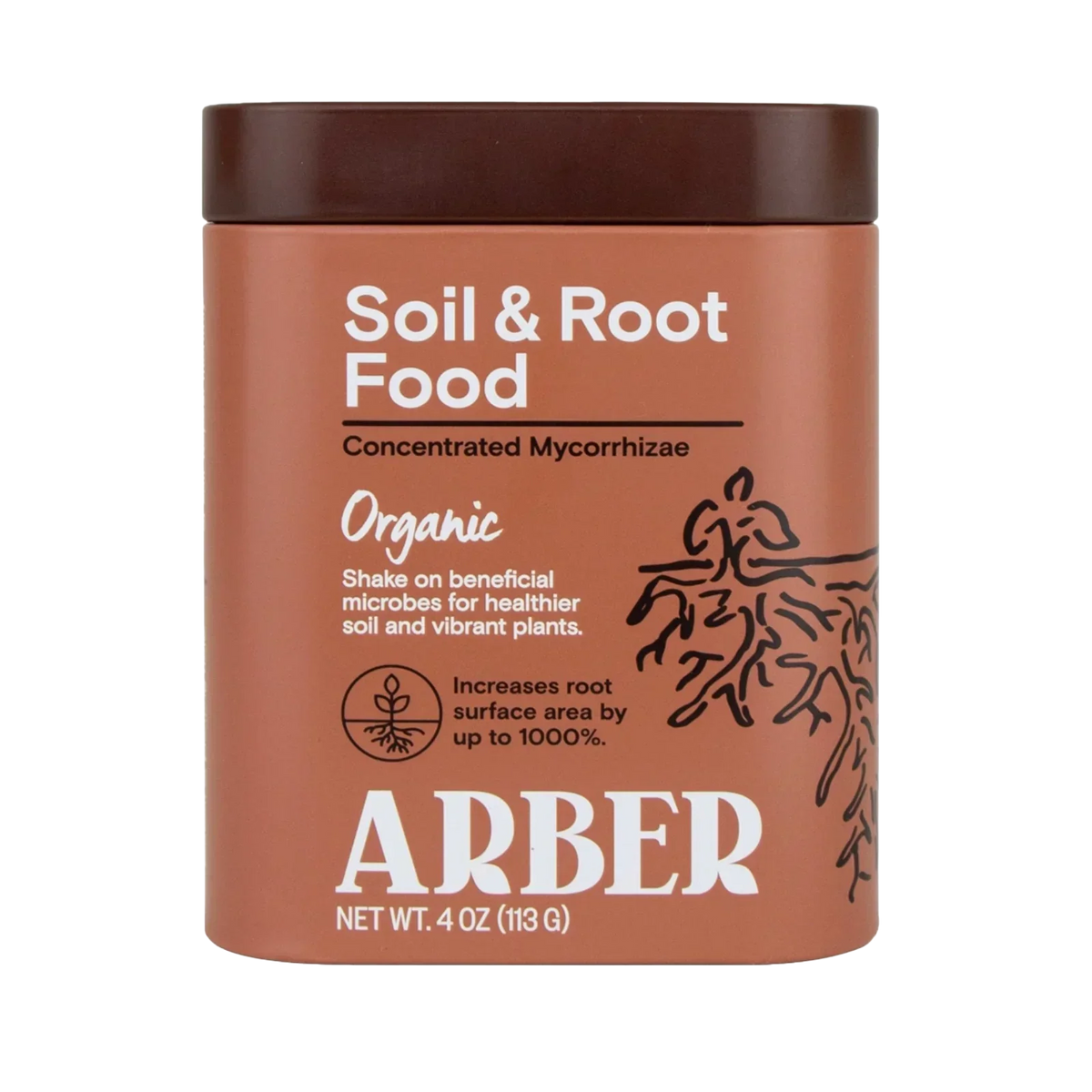 Arber Organic Soil & Root Food 4oz Fertilizer Annie's Annuals and Perennials