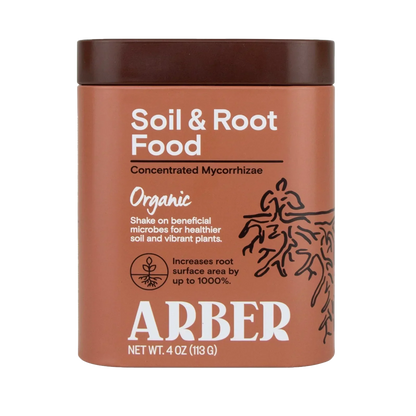 Arber Organic Soil & Root Food 4oz Fertilizer Annie's Annuals and Perennials
