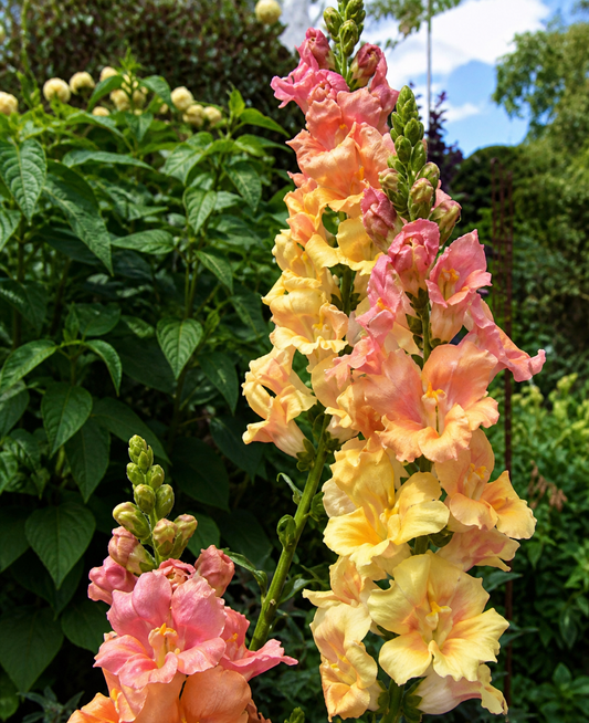 Antirrhinum Majus - Chantilly Peach Annie's Annuals Annie's Annuals and Perennials