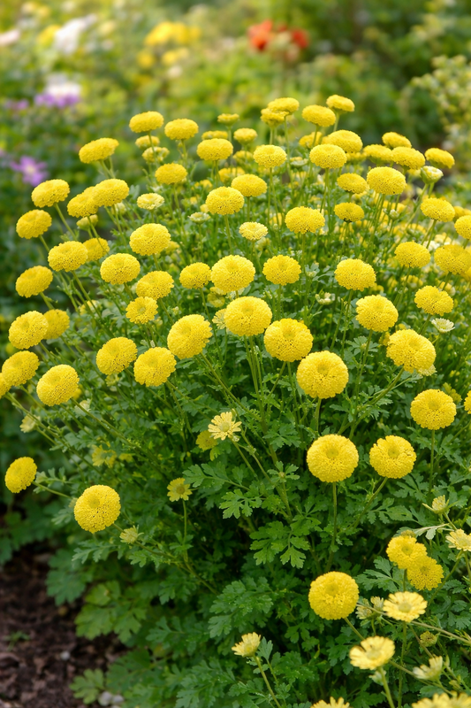 Tanacetum parthenium - Sunny Ball Annie's Annuals Annie's Annuals and Perennials