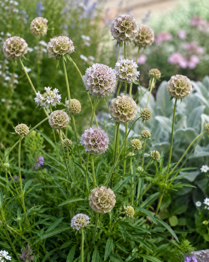 Scabiosa stellata 'Ping Pong' - Pincushion Flower | Annie's Annuals Annie's Annuals Annie's Annuals and Perennials