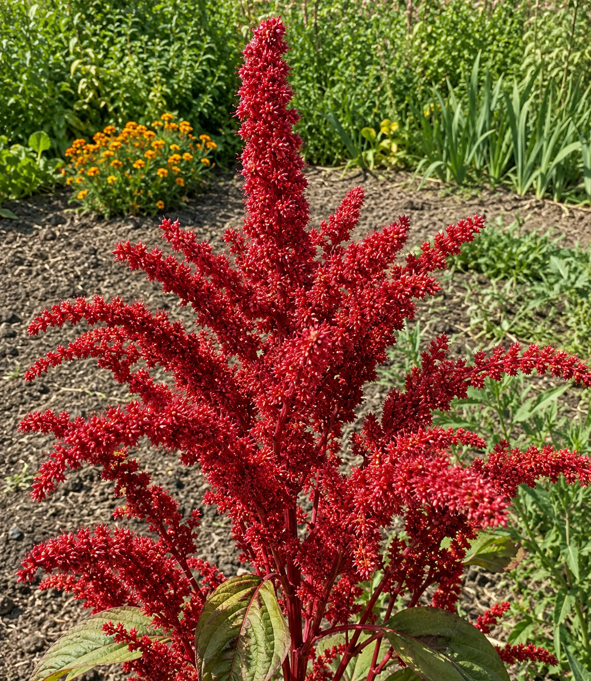 Amaranthus cruentus 'Hot Chili' | Red Amaranth Flower | Annie's Annuals Annie's Annuals Annie's Annuals and Perennials