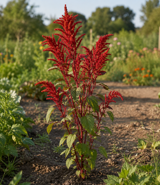 Amaranthus cruentus 'Hot Chili' | Red Amaranth Flower | Annie's Annuals Annie's Annuals Annie's Annuals and Perennials