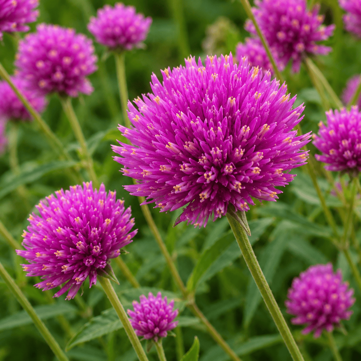 Gomphrena globosa 'Fireworks' | Pink Globe Amaranth | Annie's Annuals Annie's Annuals Annie's Annuals and Perennials