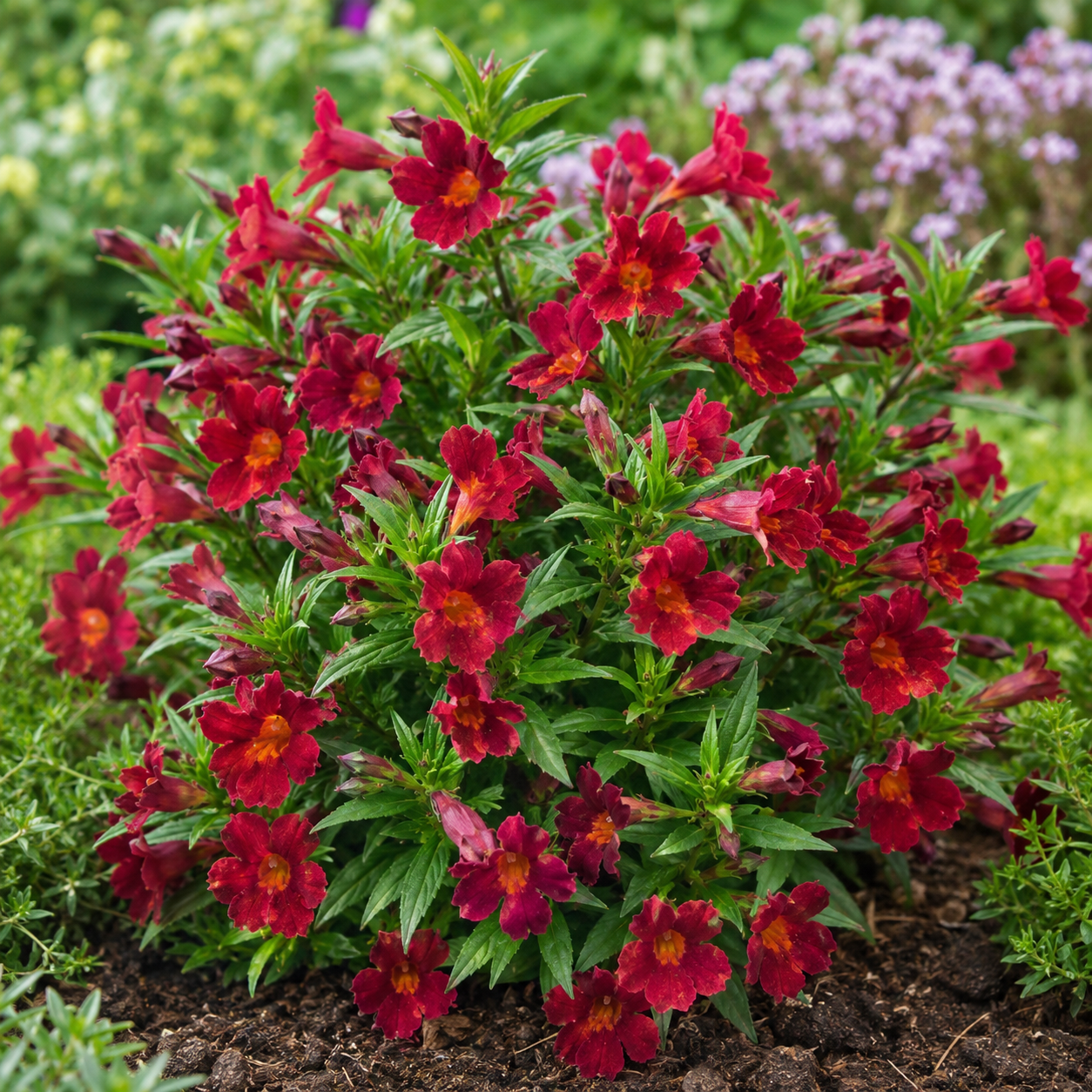 Mimulus 'Mai Tai Red' | Red Monkey Flower | Annie's Annie's Annuals Annie's Annuals and Perennials