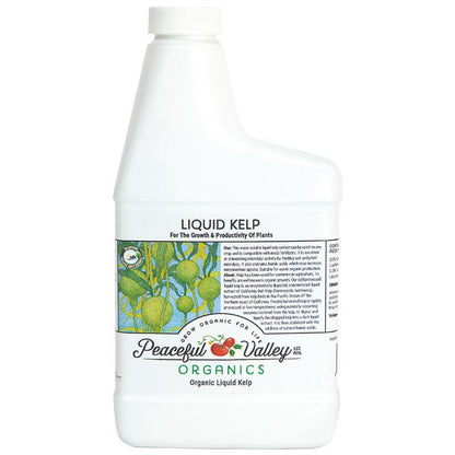 Peaceful Valley Organic Liquid Kelp Fertilizers Annie's Annuals and Perennials