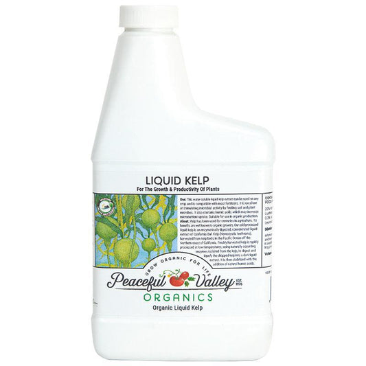 Peaceful Valley Organic Liquid Kelp Fertilizers Annie's Annuals and Perennials