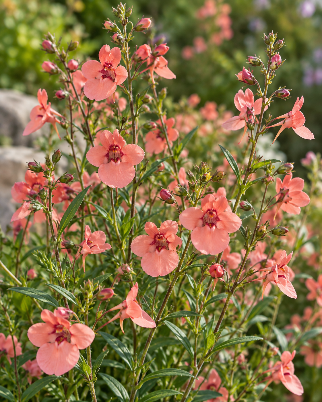 Coral Canyon Twinspur | Diascia integerrima | Annie's Annie's Annuals Annie's Annuals and Perennials
