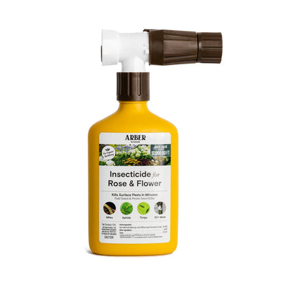 Arber Organic Insecticide for Rose and Flowers, Ready to Use Spray Pest Control Annie's Annuals and Perennials