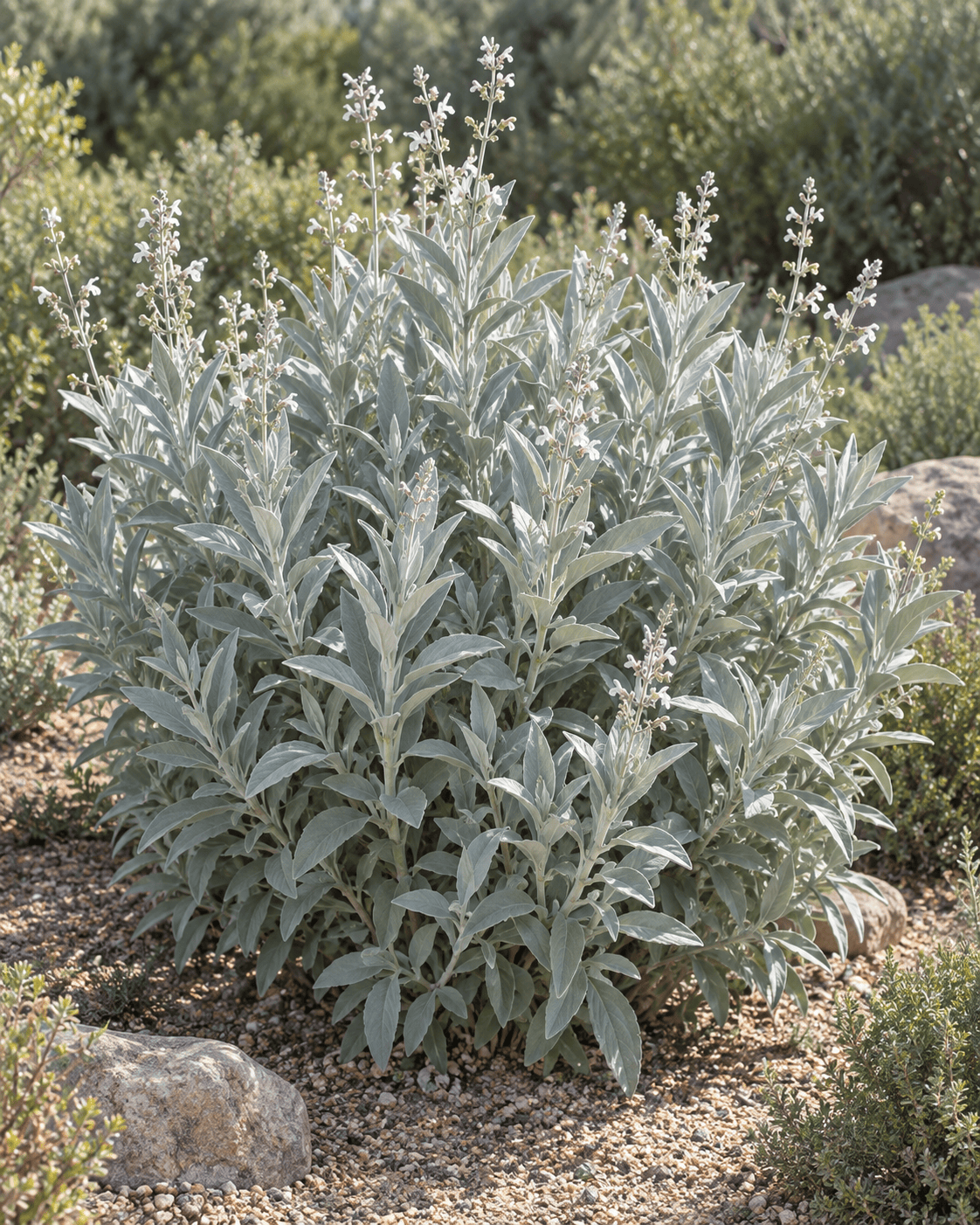 Salvia apiana 'Compacta' | Compact White Sage | Annie's Annie's Annuals Annie's Annuals and Perennials