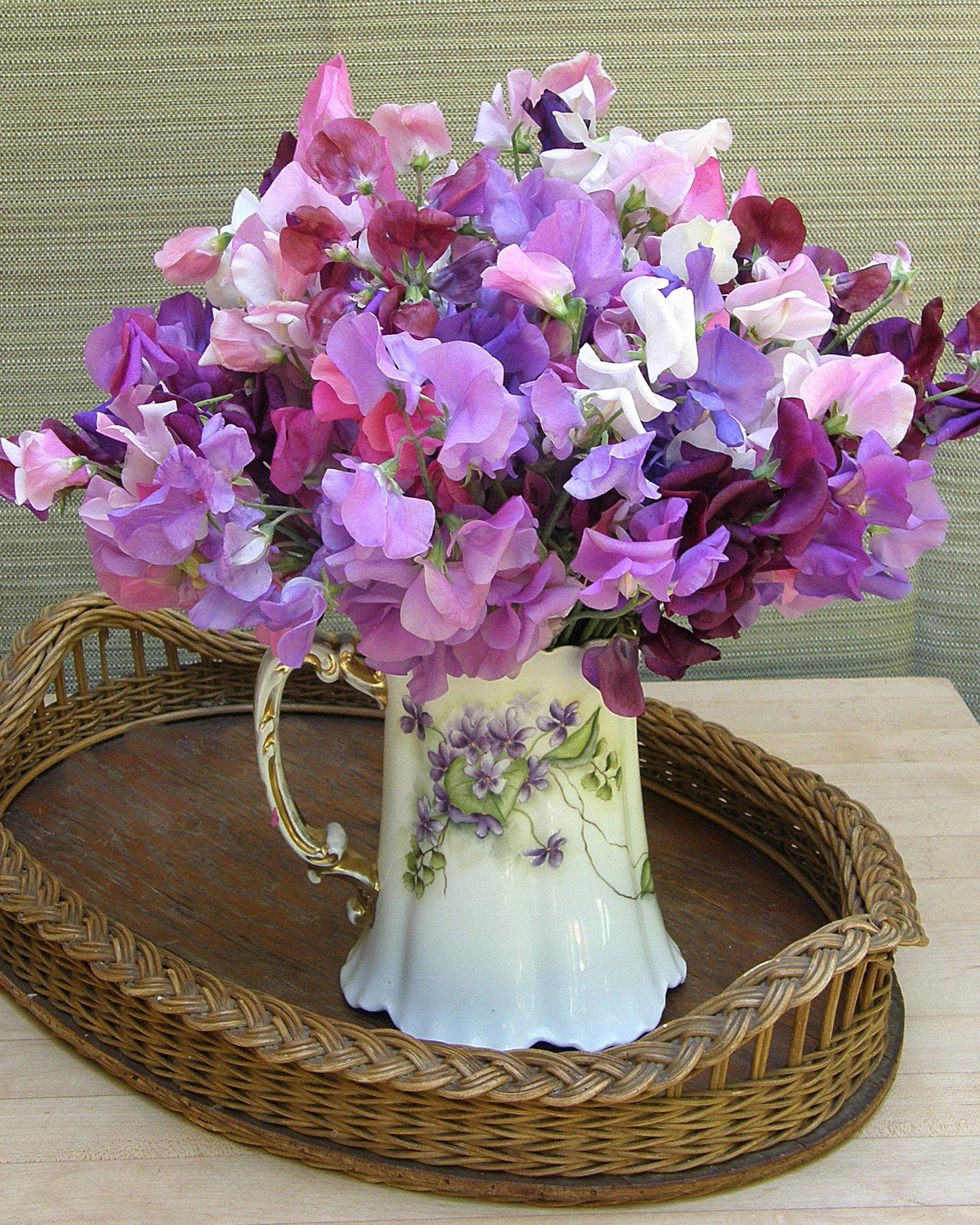 Perfume Delight Heirloom Sweet Pea Seeds Flower Seeds Renee's Garden and Perennials